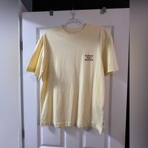 NWOT Jack & Jones Cream T-Shirt - Follow Your Nature